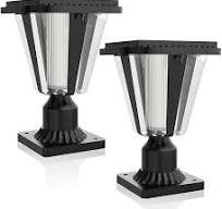 Lovus Solar Post Lights with Pier Mount Base, 6000K Cold ...
