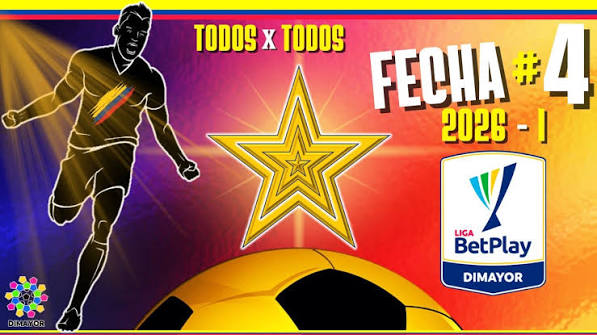 Así se JUEGA la FECHA 4 Liga BetPlay 2026 - I ⚽ | 🇨🇴 Futbol COLOMBIANO Fecha 4 ⚽
