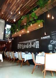 Restaurante Le Manjue Organique Flavia Machado Archdaily Brasil Modern Restaurant Decoracao De Bar Decoracao De Restaurante