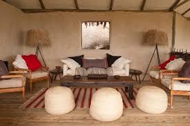 Decor Fit For An African Inspired Adventure Poofs A Great Solution For Extra Seating African Home Decor Interior Home