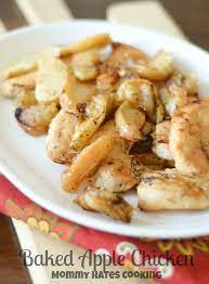 Easy Baked Apple Chicken Mommy Hates Cooking