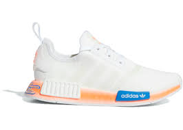 Adidas Nmd R1 Cloud White Signal Coral Gs Fv7854