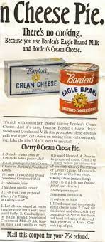 Cherry O Cream Cheese Pie Recipe Clipping Recipecurio Com Cream Cheese Pie Recipes Cheese Pie Recipe Cream Cheese Pie