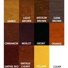 different color wood stains wood stain color chart hardwood