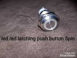 4 pin rocker switch wiring diagram. How To Wire A 5pin Led Latching Push Button Youtube