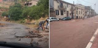 Polla, provincia di salerno, campania, italy: Maltempo Puglia Allagamenti Frane E Strade Trasformate In Fiumi Evitate Spostamenti