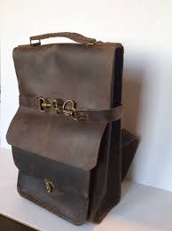Leather Backpack Book Bag Full Grain Distressed Backpack - Etsy