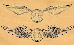 Harrypotter Der Goldene Schnatz Schnatz Tattoo Goldener Schnatz Schnatz