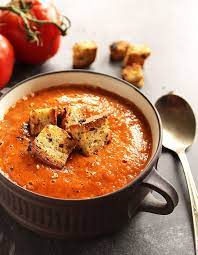 Healing Roasted Tomato And Red Pepper Soup Robust Recipes Recipe Stuffed Pepper Soup Stuffed Peppers Recipes