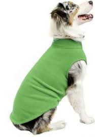 Gooby Stretch Fleece Pull Over Cold Weather Dog Vest Grass Green 5x Large
