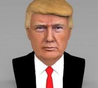 free trump bust" 3D Models to Print