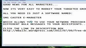 Read on for a quick explanation of these terms. Free Download Smscaster E Marketer With Keygen Youtube