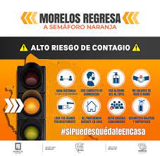 Cabe señalar que el regreso de estos rubros se realizará de manera gradual. Gobierno De Morelos On Twitter Morelos Regresa A Semaforo Naranja Esto Significa Alto Riesgo De Contagio La Pandemia Por Covid 19 Continua No Relajes Las Medidas Del Escudo De La Salud Y Protocolos