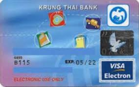Krung thai bank public company limited provides various commercial banking products and services. Bank Card Krungthai Bank 17 Krung Thai Bank Thailand Col Th Vi 0099