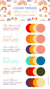 Pantone Spring 2020 Pantone Summer 2020 Color Combos With Four Colors Summer Color Trends Color Trends Fashion Color Trends