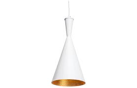 Lue Pendant Lamp White Gold Modern Digs Furniture