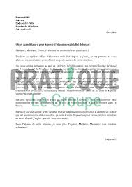 Lettre de motivation gratuites à télécharger au format pdf et word pour une recherche d'emploi efficace par métiers. Lettre De Motivation Pour Un Emploi D Educateur Specialise Debutant Pratique Fr