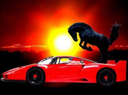 A Horse Vs Ferrari 2016 Ferrari Horses Toy Car