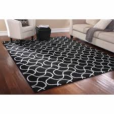 The look of an heirloom rug without the heirloom rug price, this area rug adds a tailored touch to any entryway, living room, bedroom, and more. 8 X 10 Indoor Black White Area Rug Mat Carpet Living Room Contemporary Decor 764920904731 Ebay