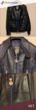 Goya De Espana Leather Jacket Leather Jacket Leather Black And Red