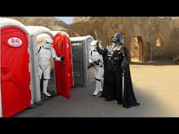 Toilet Star Wars Prank Stormtroopers Attack Youtube Funny Prank Videos Star Wars Star Wars Bathroom