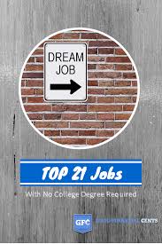 25 Top Highest Paying Jobs With No College Degree In 2020 College Degree High Paying Jobs Paying Jobs