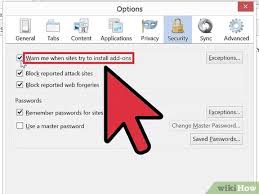 You can change the handling rules for the main list of elements in the protect toolbar. How To Change Your Security Settings On Firefox 9 Steps