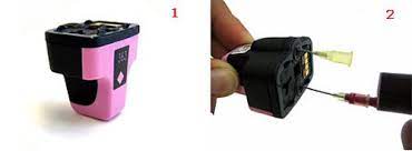 Refilling a cartridge that has been used several times can affect the print quality and deteriorate or damage your printer. Refill Instructions Hp 363