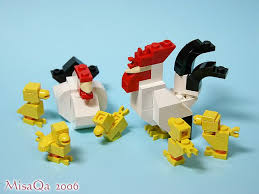 Chicken Family Lego Toys Lego Lego Easter