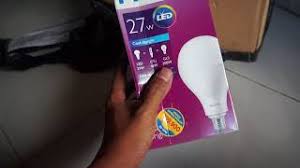 Jangan membandingkan watt lampu pada jenis lampu yang berbeda, misalnya lampu pijar 30 watt dengan lampu led 15 watt, terang yang dihasilkan tidak bisa dibandingkan karena cara kerja ada 2 langkah untuk menentukan berapa watt lampu yang harus kalian pasang untuk ruangan. Riview Lampu Led Philips 27 Watt Youtube
