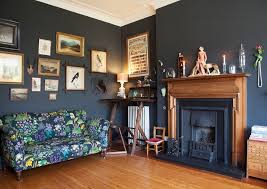 An Eclectic Edwardian Home In Edinburgh Farrow Ball Living Room Bedroom Wall Colors Grey Painted Furniture
