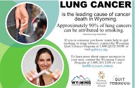 Those you can't change and those you can. Lung Cancer Awareness Month Toolkit Wyoming Department Of Health