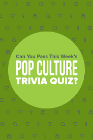 If you care about television, music, film, or celeb news; Pop Culture Quiz Of The Week 1 12 20