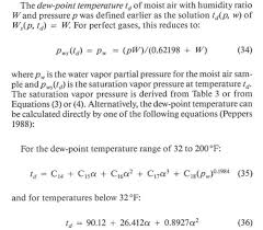 are dew point calculations really necessary