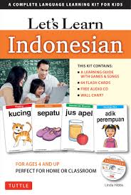 lets learn indonesian kit a complete language learning kit