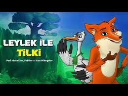 Leylek Ile Tilki Cizgi Film Masal Youtube
