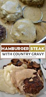 Hamburger Steak Recipe Hamburger Steak Quick Ground Beef Recipes Beef Recipes Easy