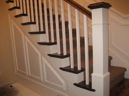 These posts feature flat recessed details. Craftsman Style Stairs Craftsman Staircase Craftsman Style Craftsman Home Interiors