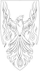 Magnificent Story Of Noble Phoenix Bird Coloriage Harry Potter Coloriage Dessin Oiseau