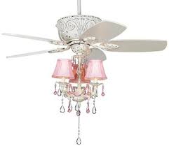 Ceiling Fan Chandelier Combo 349 00 Because I Cannot Live Without My Fan And I Love Chandeliers Ceiling Fan Chandelier Pink Ceiling Fan White Ceiling Fan