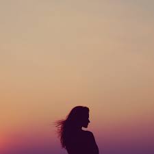 Woman silhouette by sunset stock photography by edwbart 3/51. Silhouette Photography Of Woman Standing Near Body Of Water Photo Free Person Image On Unsplash