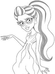 This is one of the best monster high coloring pages to print. Monster High Ghoulia Yelps Coloring Page By Billysgirl2007 On Deviantart