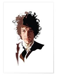 This poster by bob masse is for a bob dylan and paul simon concert from their 1999 tour. Anna Mckay Bob Dylan Poster Online Bestellen Posterlounge De
