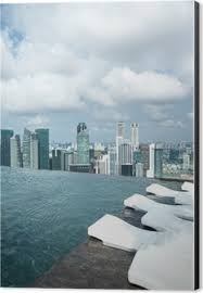 Papier Peint Piscine A Debordement Du Marina Bay Sands A Singapour Pixers Nous Vivons Pour Changer