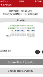 Cinemark 16 Seats