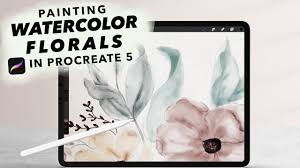 Now that you know how to paint watercolor flowers you can add them to any birthday gift or include them in a note along with some just because flowers for an extra special touch. How To Paint Watercolor Peonies In Procreate Ipad Pro Tutorial Youtube
