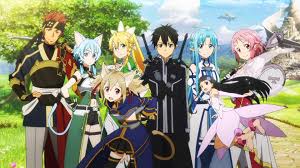 The anime adaptation of sword art online was announced at dengeki bunko autumn festival 2011, along with reki kawahara's other light novel series, accel world. Sword Art Online Wallpapers Top Free Sword Art Online Backgrounds Wallpaperaccess