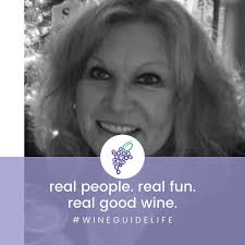 Sharon is ready for her tasting