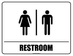 Restroom Signs Free Printable Bathroom Printables Bathroom Signs Restroom Sign