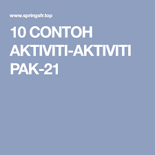 10 Contoh Aktiviti Aktiviti Pak 21 Malay Language Teacher 10 Things